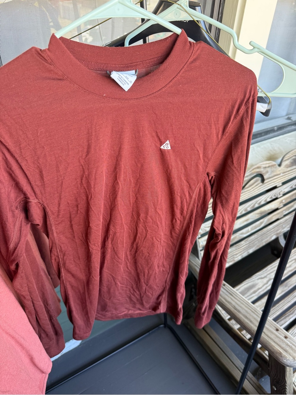 Nike ACG Long-Sleeve Crew Shirt - Rust